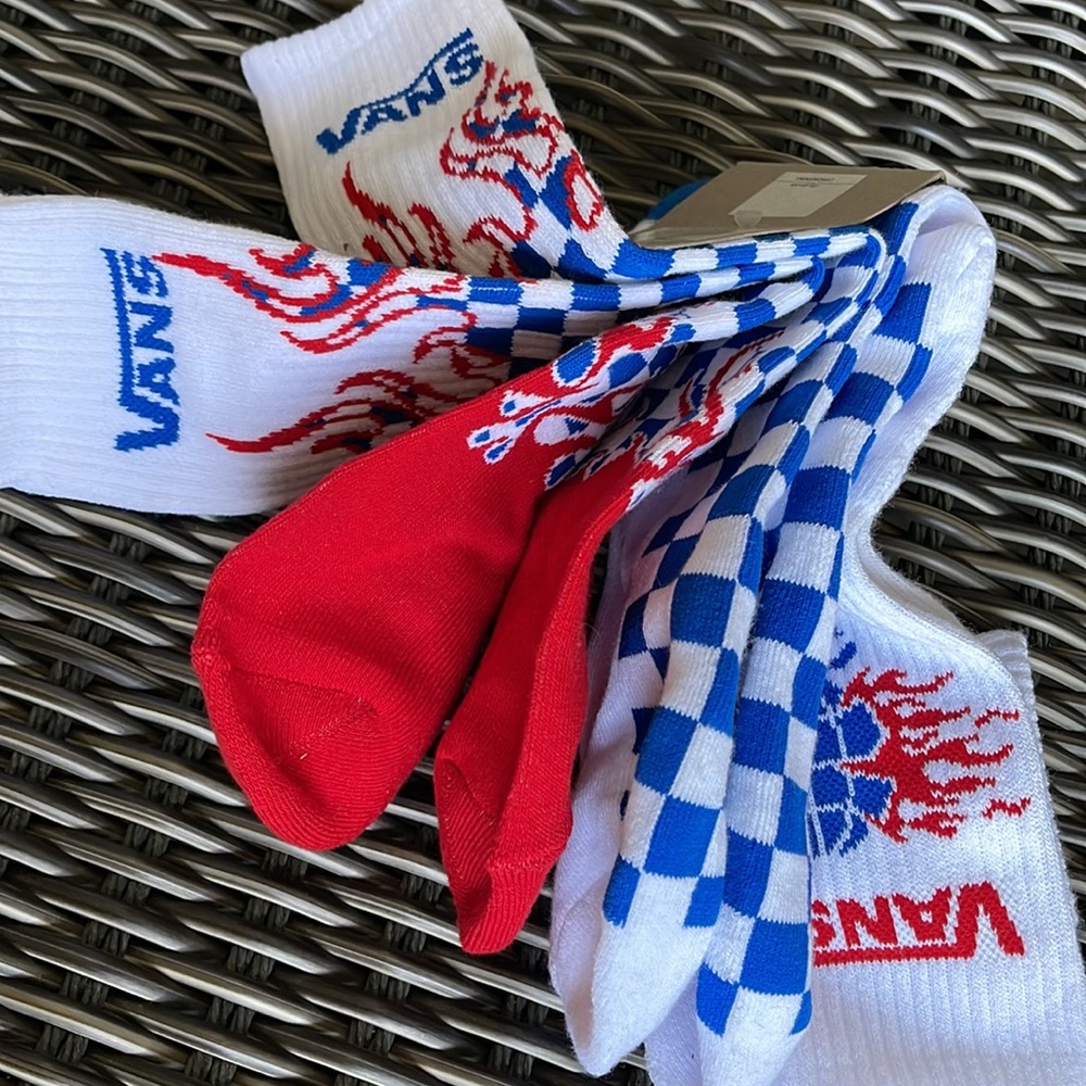 • VANS “Off The Wall” Men’s socks ( 2 pairs socks set ) - Picture 9 of 12